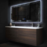 LED Spiegel Rechteckig | Touch-Schalter | Anti-Beschlag-Funktion | Kaltweißes Licht - Reyze Seria Simetria Model 8